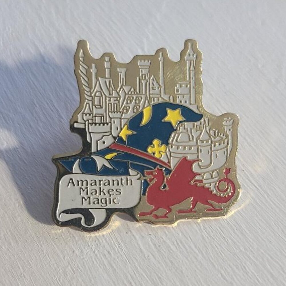 Order Of Amaranth Makes Magic Vintage Lapel Pin B… - image 2